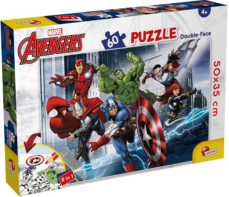 LISCIANI PUZZLE PLUS 60 PZ AVENGERS