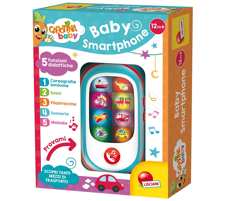 LISCIANI CAROTINA BABY SMARTPHONE DA 12 MESI