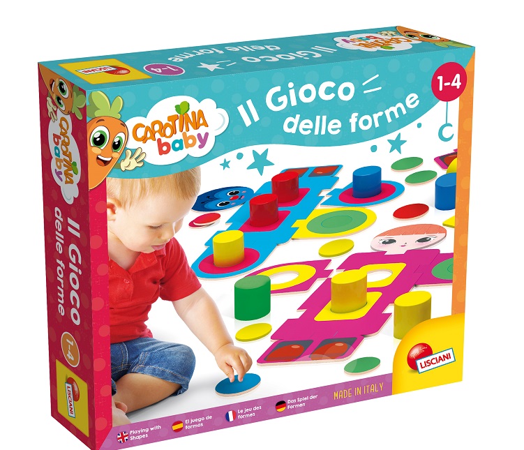 LISCIANI CAROTINA BABY IL GIOCO DELLE FORME 1-4 ANNI