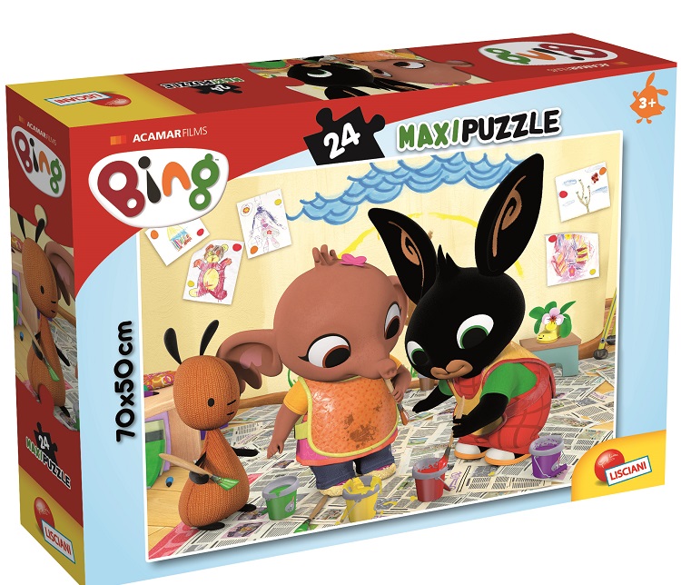 PUZZLE SUPERMAXI 24 BING-ART ATTACK ETA' DA 3 ANNI