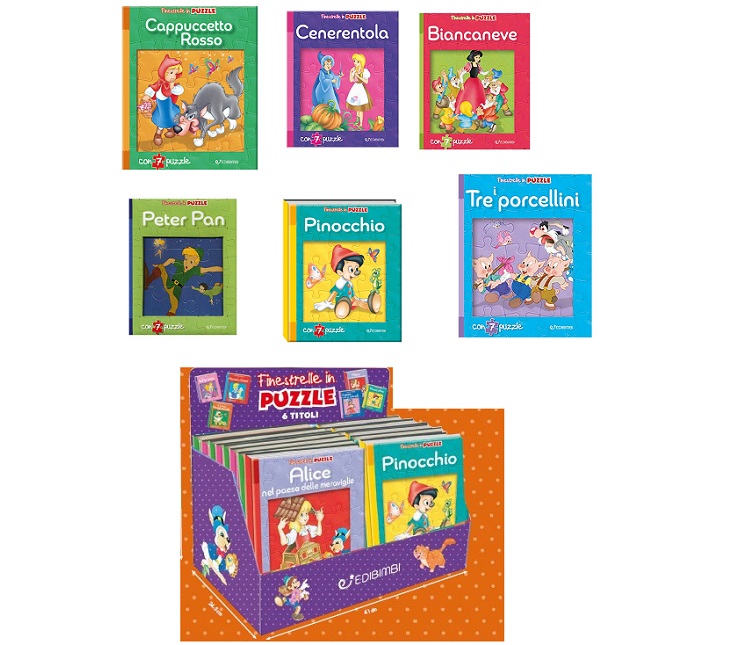 LIBRI PUZZLE TITOLI ASSORTITI
