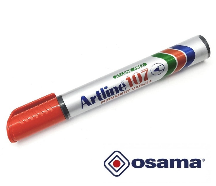 PENNARELLO MARKER OSAMA ARTLINE 107 ROSSO