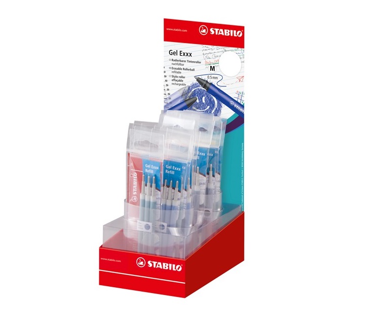 ESPOSITORE REFIL STABILO EXXX 20 ASSORTITO