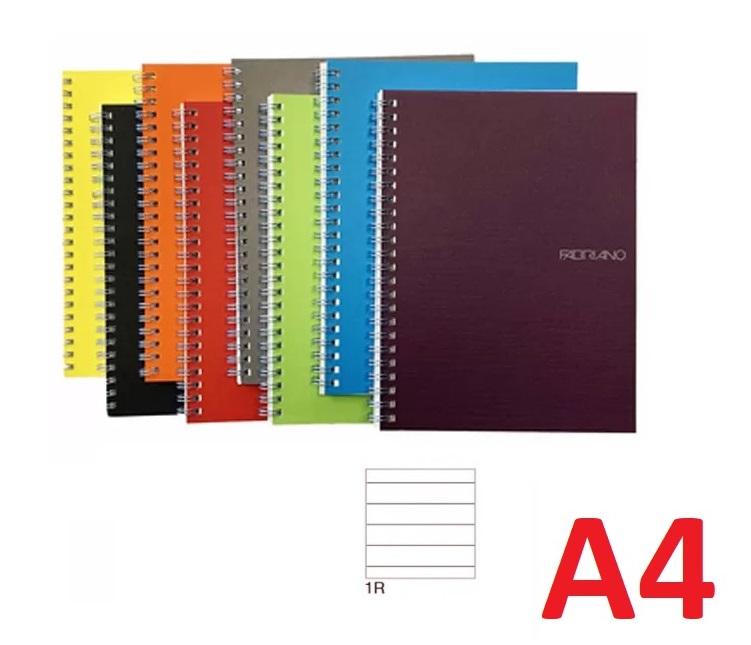 QUADERNO MAXI SPIRALATO A4 FABRIANO ECOQUA 1R 70 FOGLI 90GR