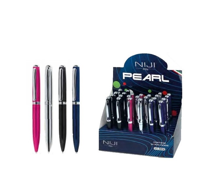 PENNA NIJI MINI PEARL ESPOSITORE 24 PEZZI